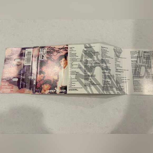 New Kids On The Block - Step By Step Cassette Tape - Picture 7 of 12